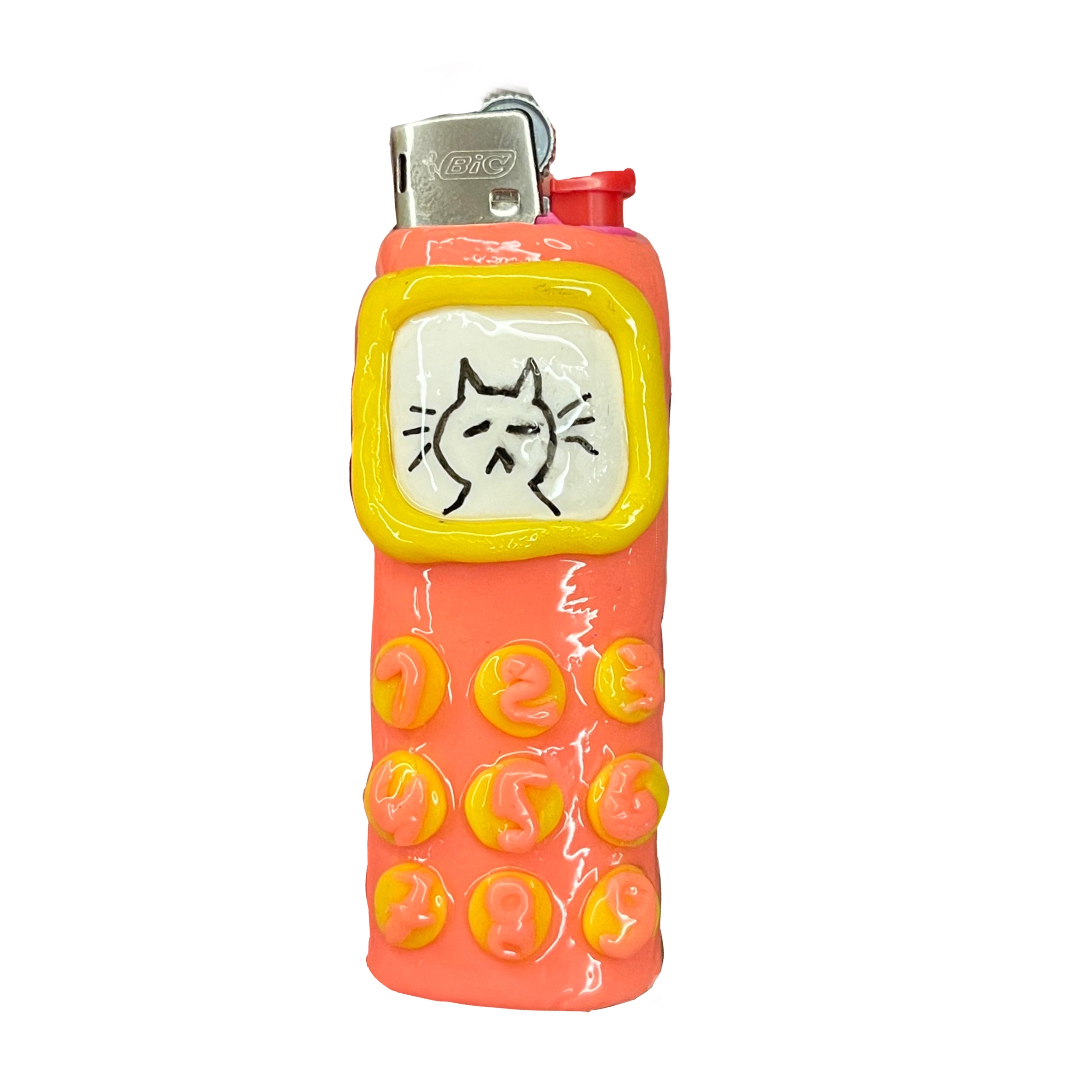 Hotline Kitty Lighter Case