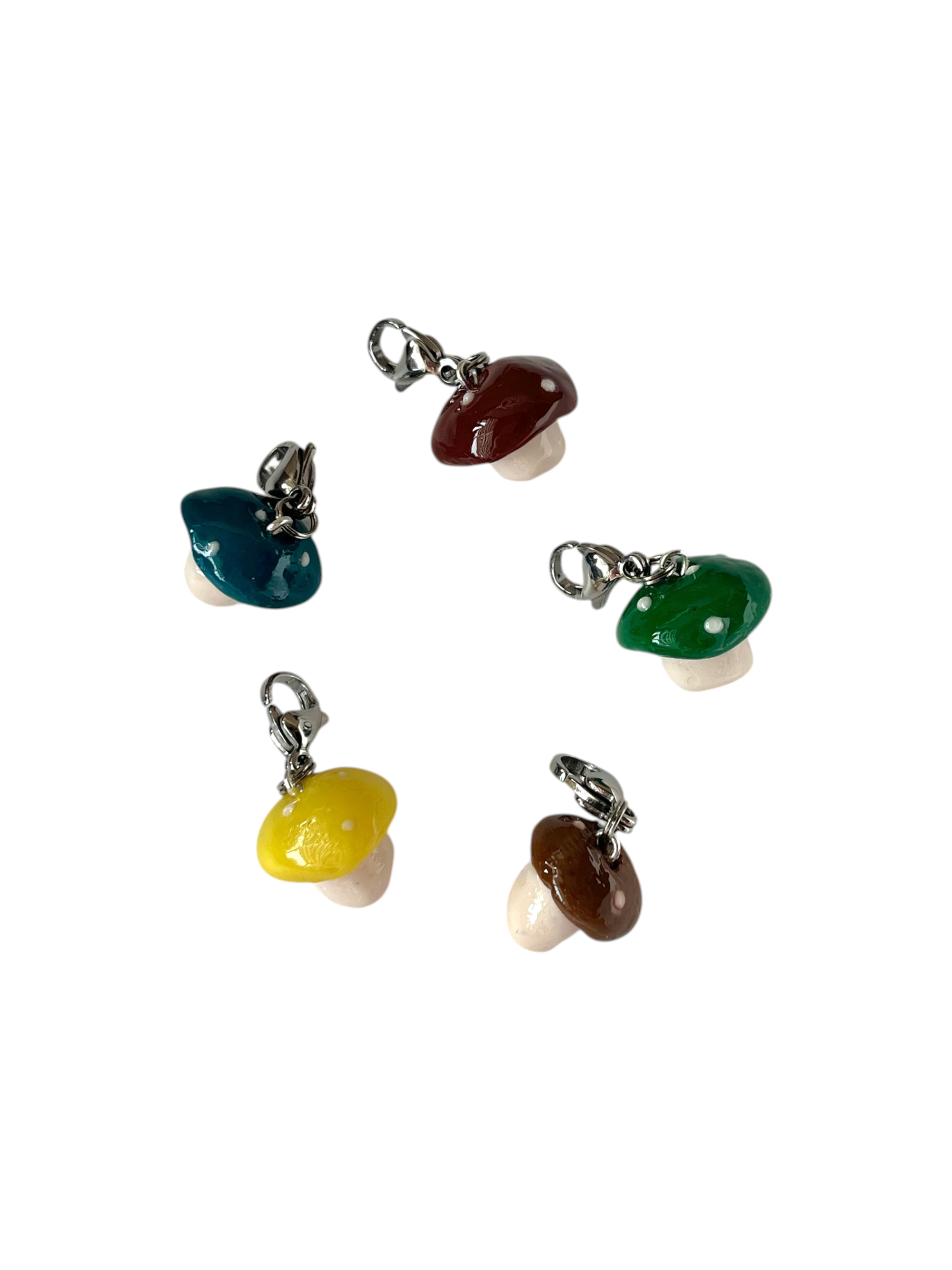 Mushroom Party Shoe Charms