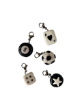 Monochrome Playground Shoe Charms