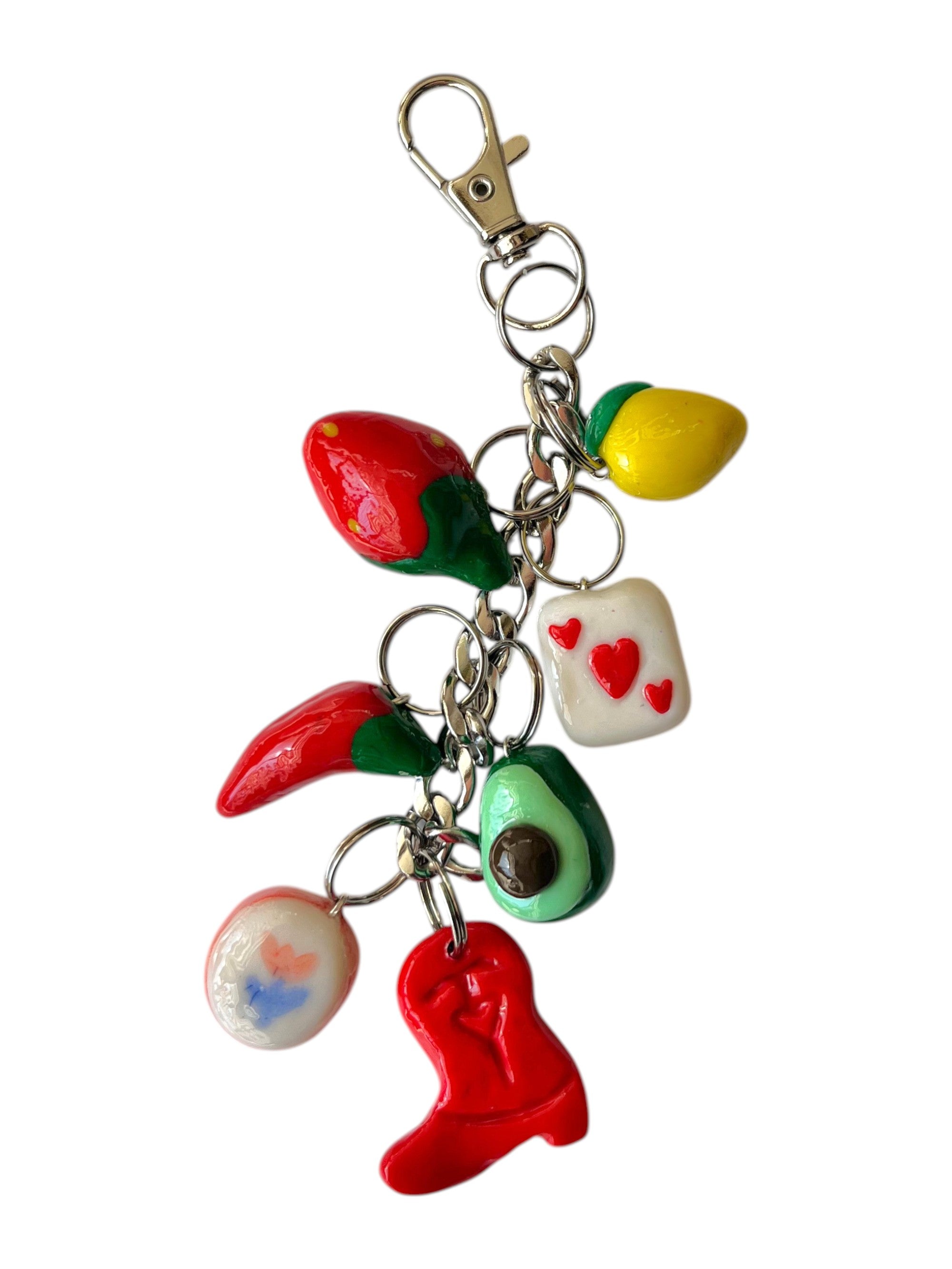 Custom Charms Keychain
