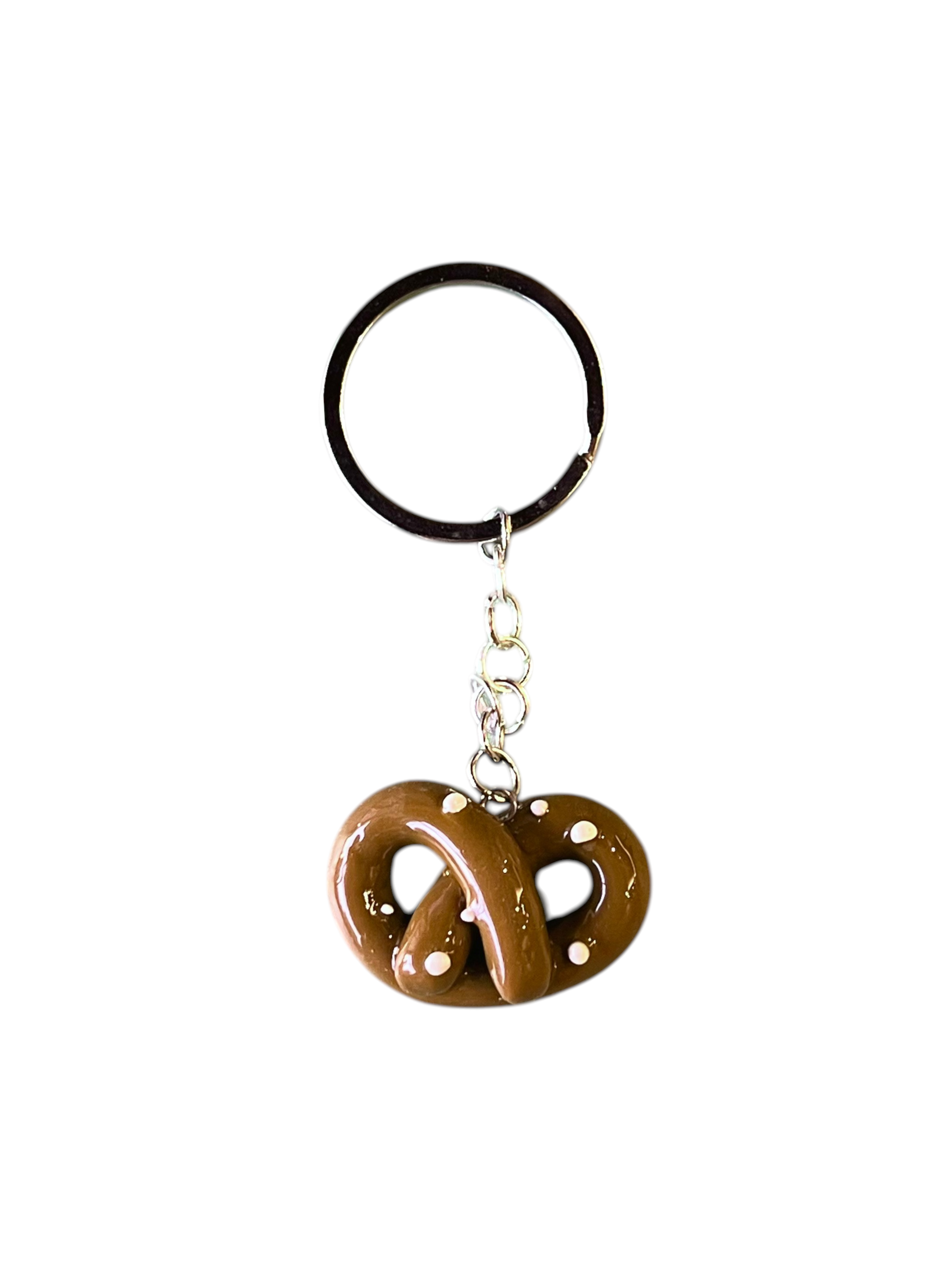 Pretzel Keychain