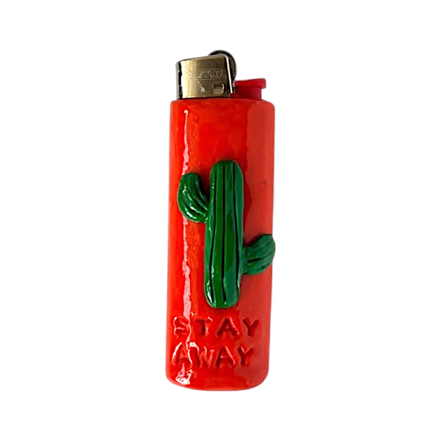 Stay Away Lighter Case